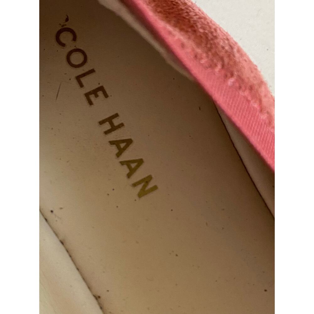 Cole Haan Preppy Women's 7 Ballet Flat Suede Leather Cap Toe Classic Chic - Picture 7 of 12